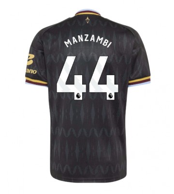 Aston Villa Johan Manzambi #44 Udebanetrøje 2026-27 Kortærmet